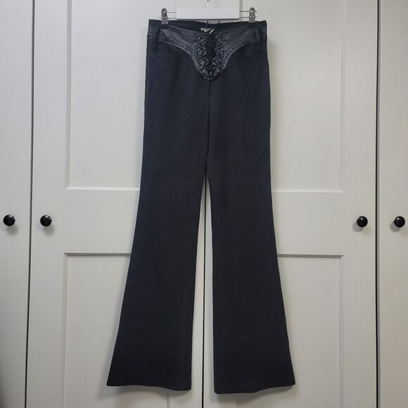 Max Studio Black Flared Pants, Xxs - Picture 3 of 8